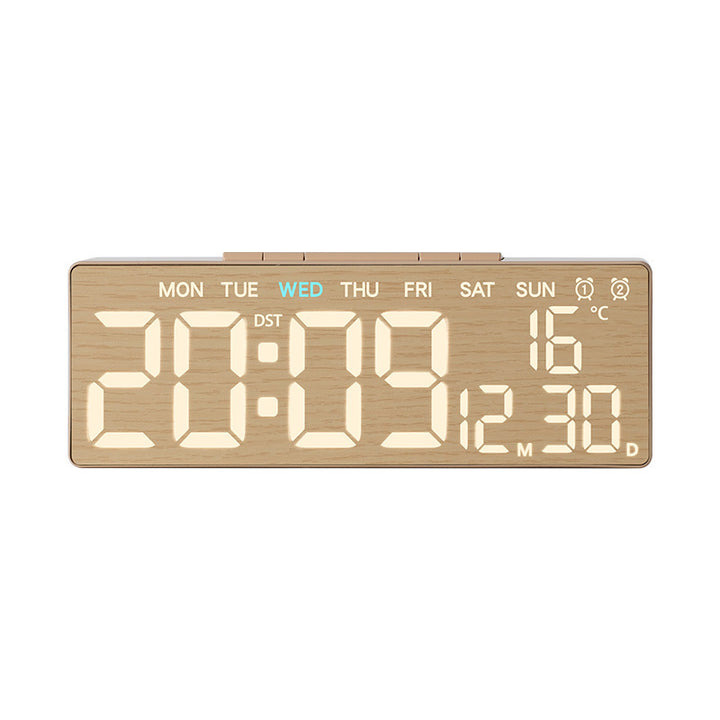 Digital alarm clock with temperature sensor and date display Kalsten