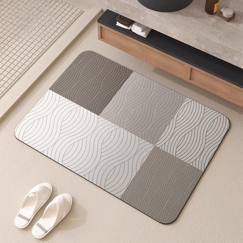 Luxurious Textured Bath Mat