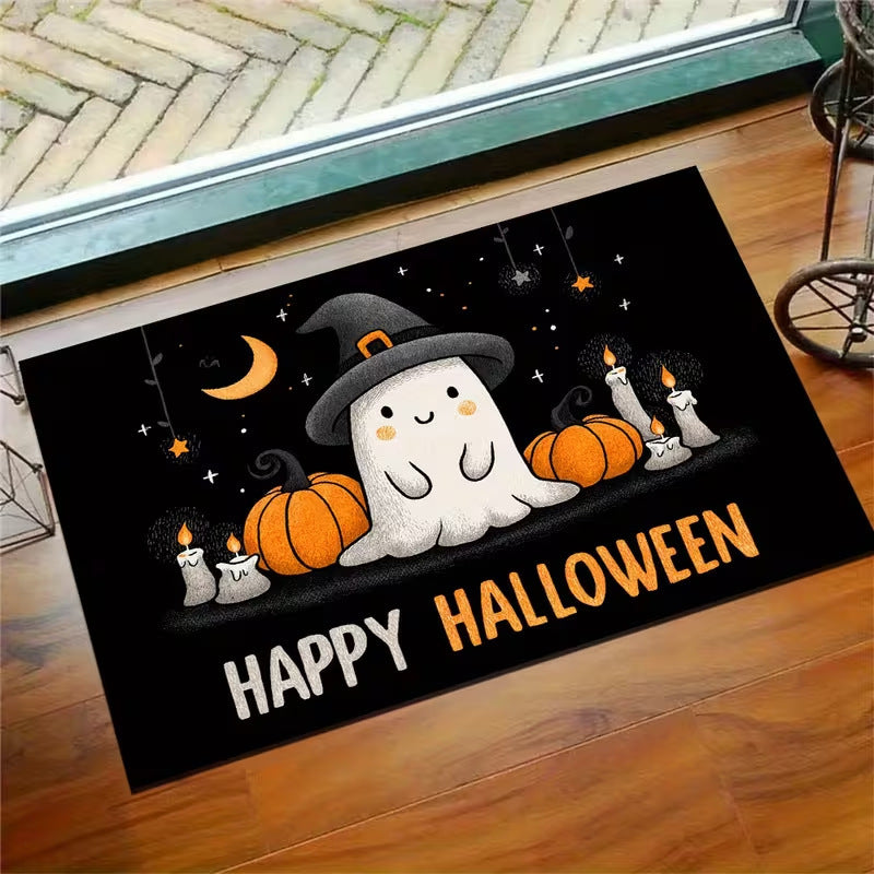Halloween Themed Welcome Mat for Doorways