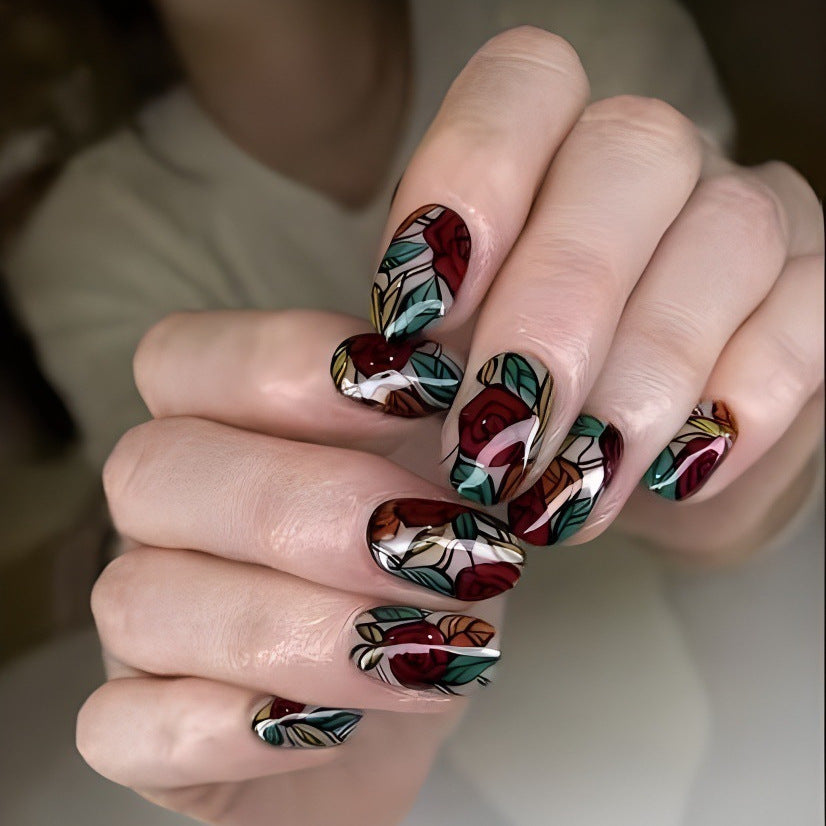 Floral Design Nail Art Set Kalsten