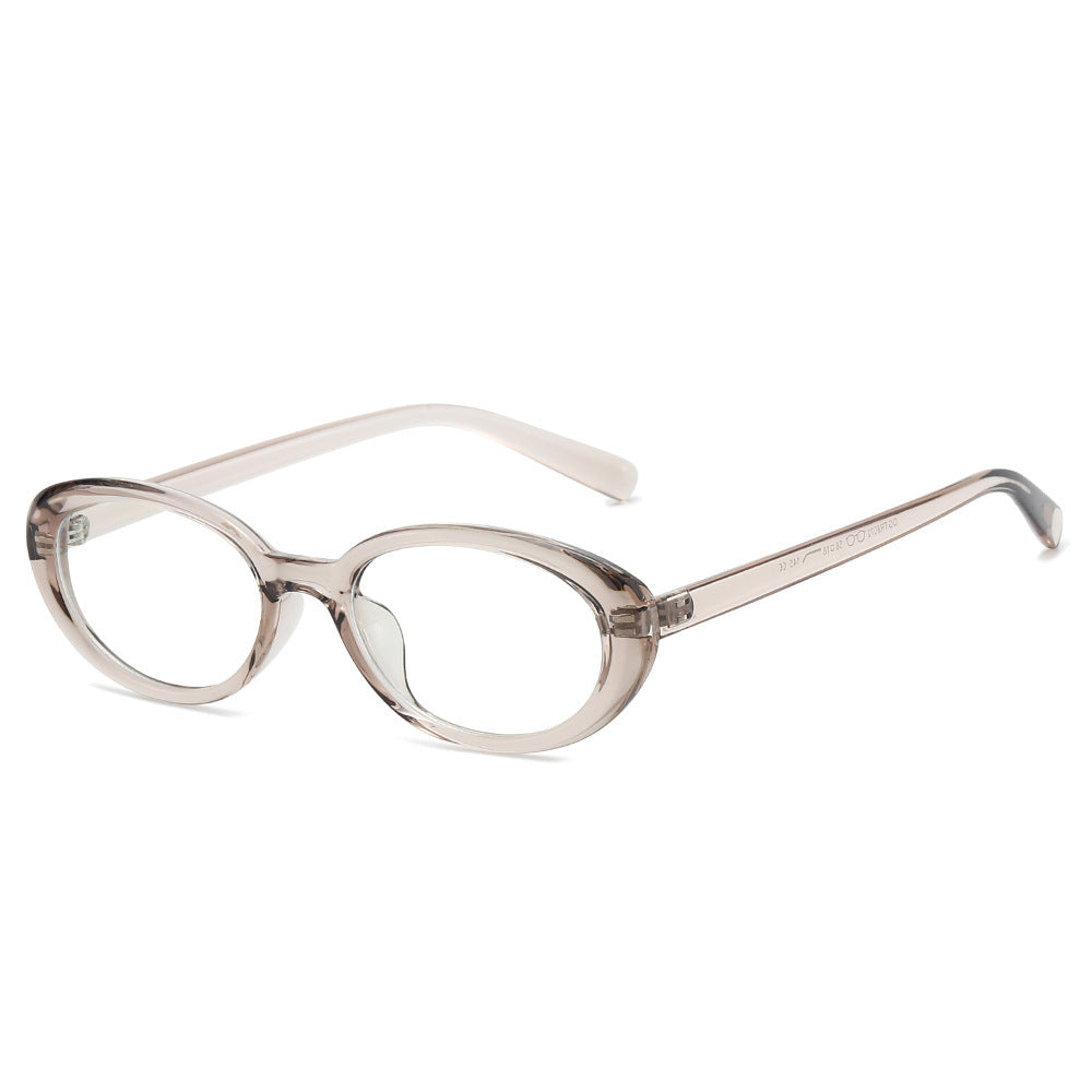 Retro-Inspired Cat-Eye Sunglasses with Transparent Frames Kalsten