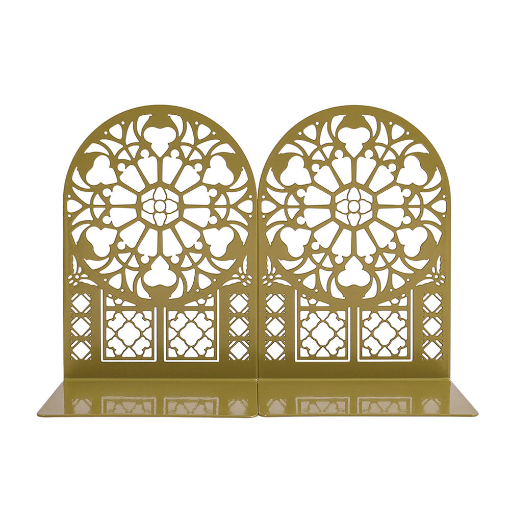 Decorative Art Metal Bookends