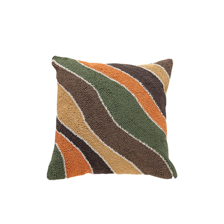 Textured Botanical Art Cushion