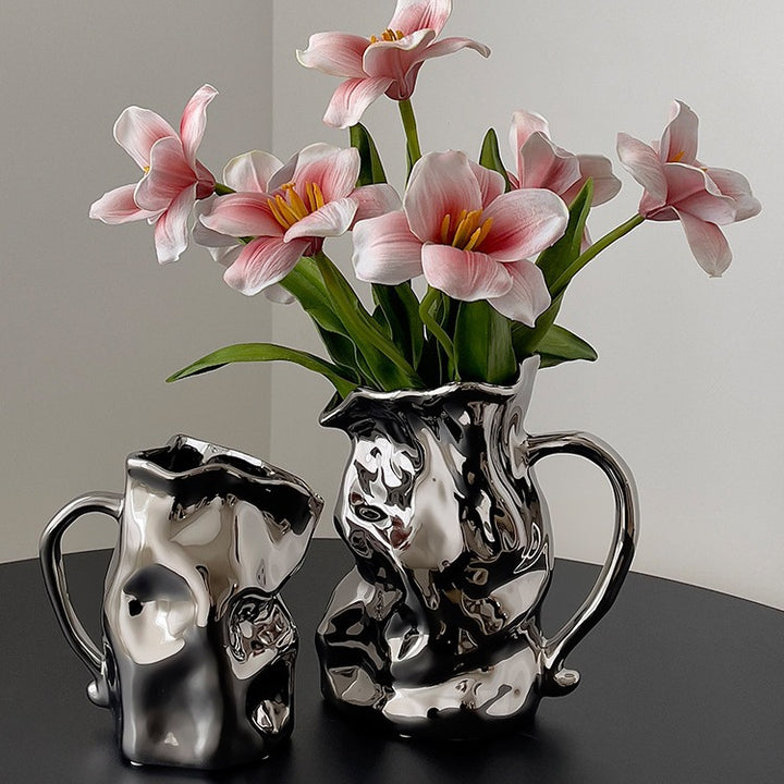 Abstract Sculptural Pitcher