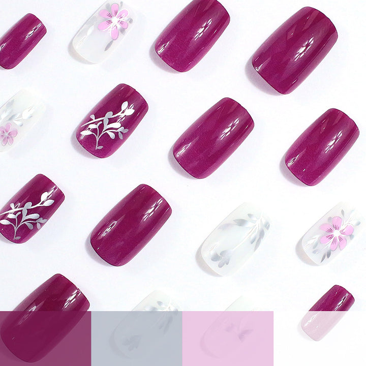 Artistic Floral Nail Enhancements Kalsten 1789915964