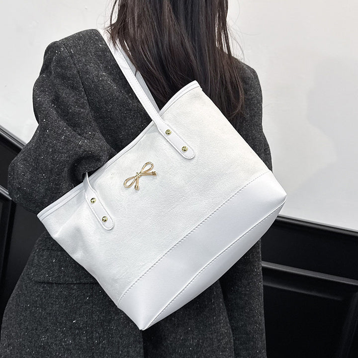WoStylish Faux Suede Tote Bag Kalsten