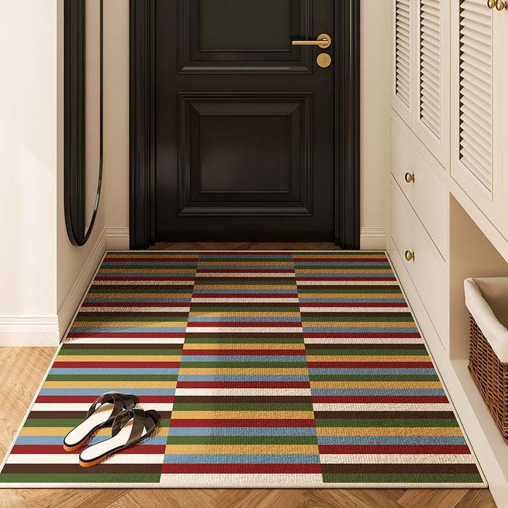 Geometric Patterned Entrance Mat
