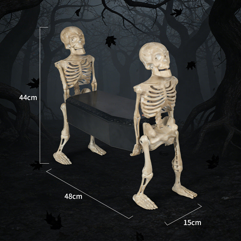 Decorative Skeleton Bench Kalsten