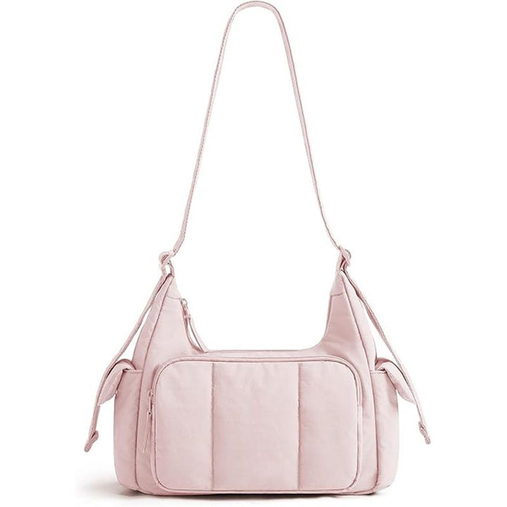 Fashionable shoulder bag with structured padding Kalsten