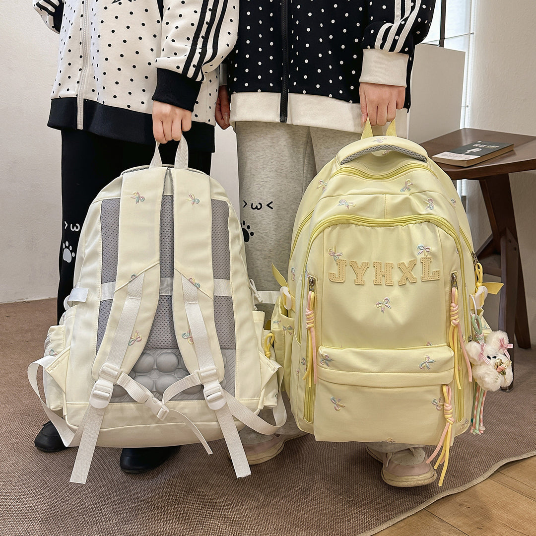 Decorative Embroidered Backpack Kalsten