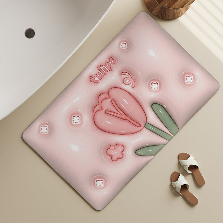 Bathroom Floor Mat Kalsten