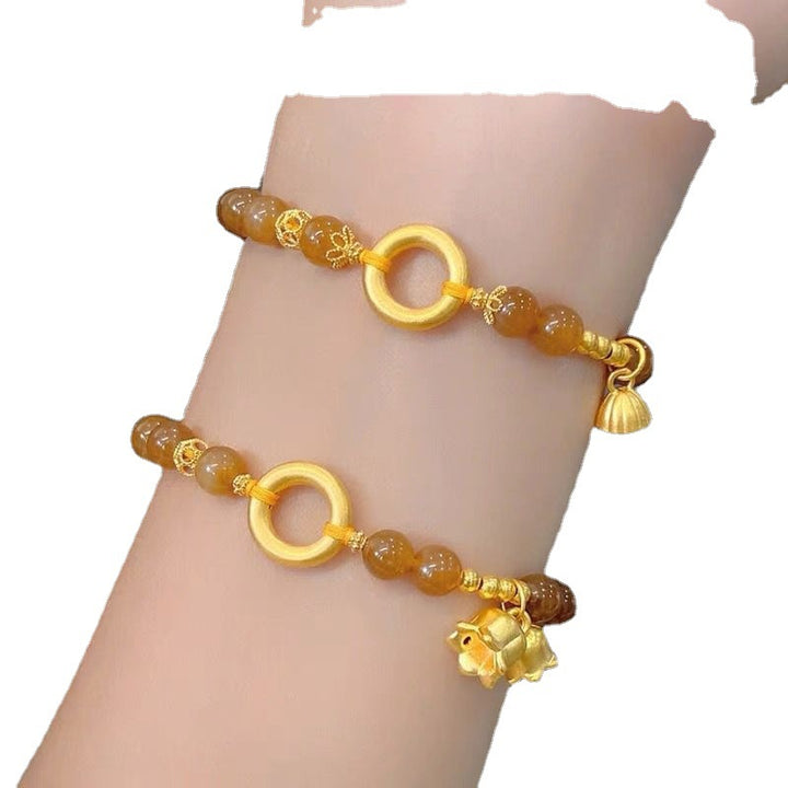 Elegant Beaded Charm Bracelet Kalsten