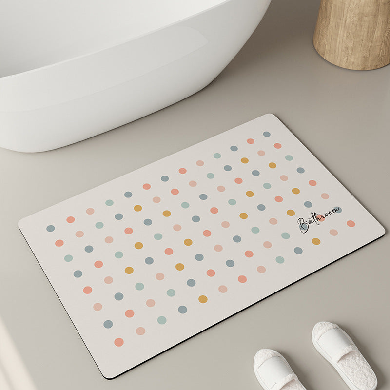 Patterned Bath Mat Kalsten