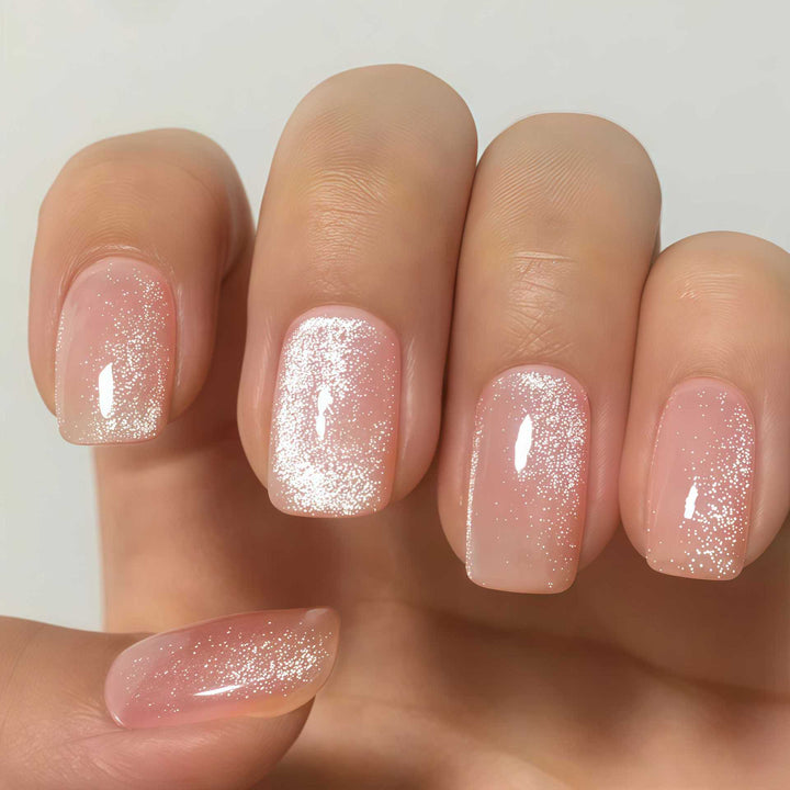 Elegant Glitter Press-On Nails Kalsten
