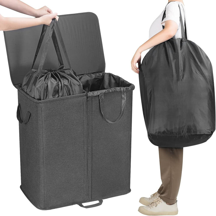 Laundry container with separating compartments Kalsten