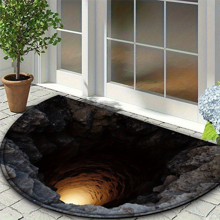 Artistic Ocean Design Doormat