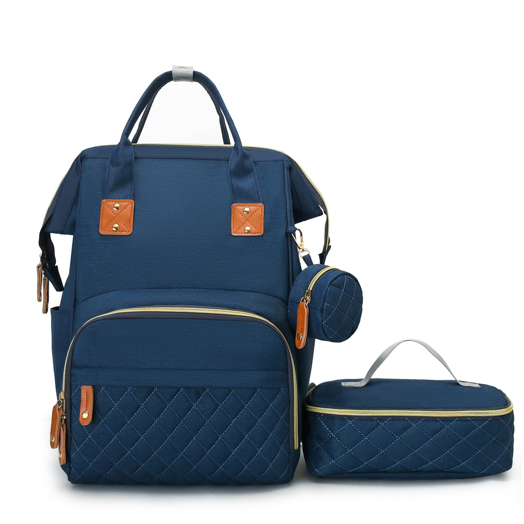 Multi-Purpose Quilted Diaper Backpack Kalsten