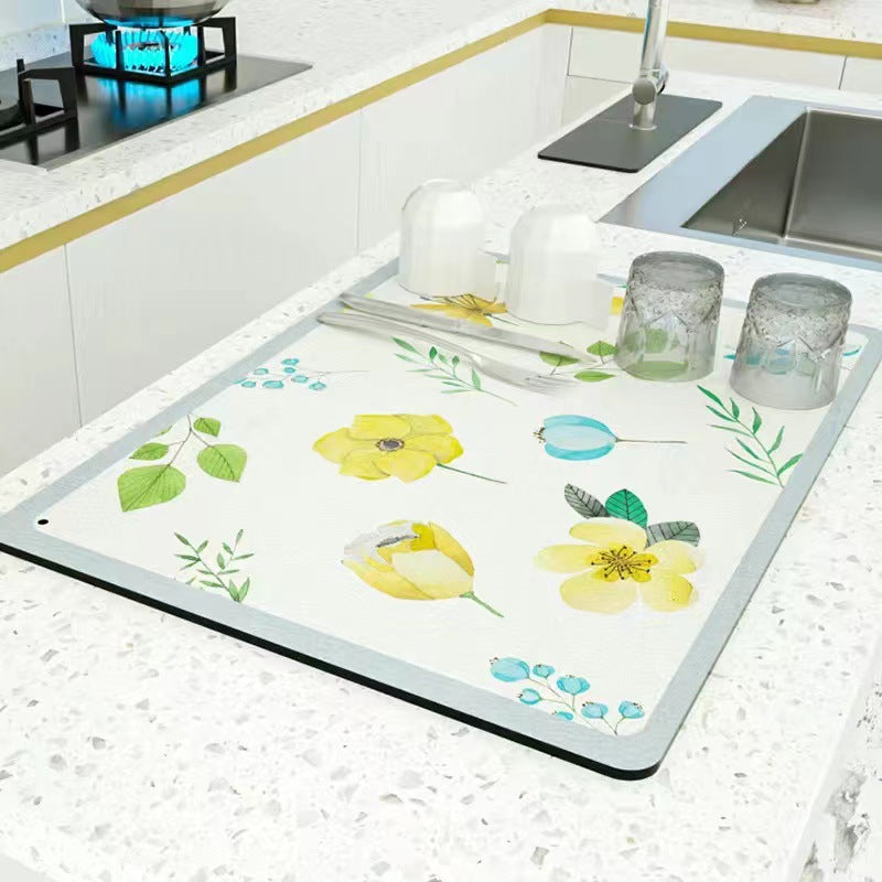 Floral-Patterned Kitchen Placemats