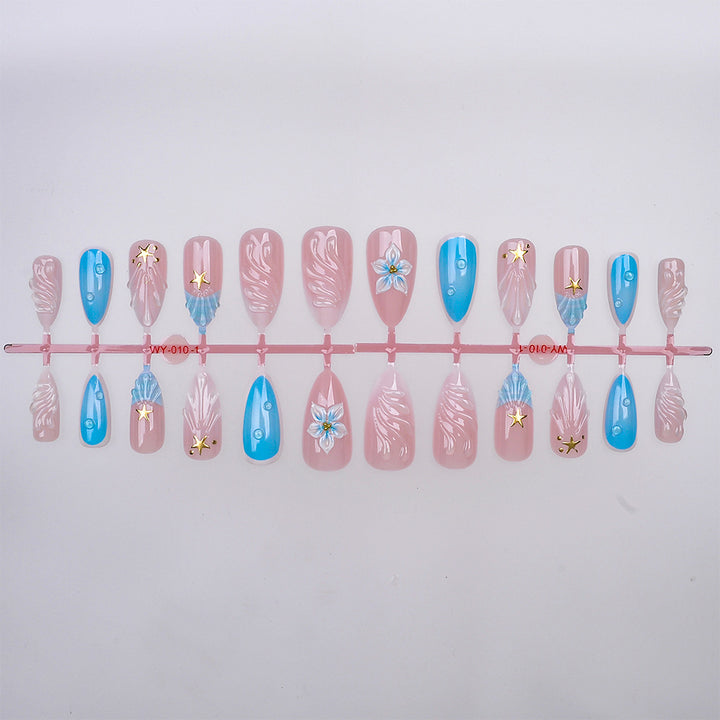 Decorative Press-On Nail Art Set Kalsten