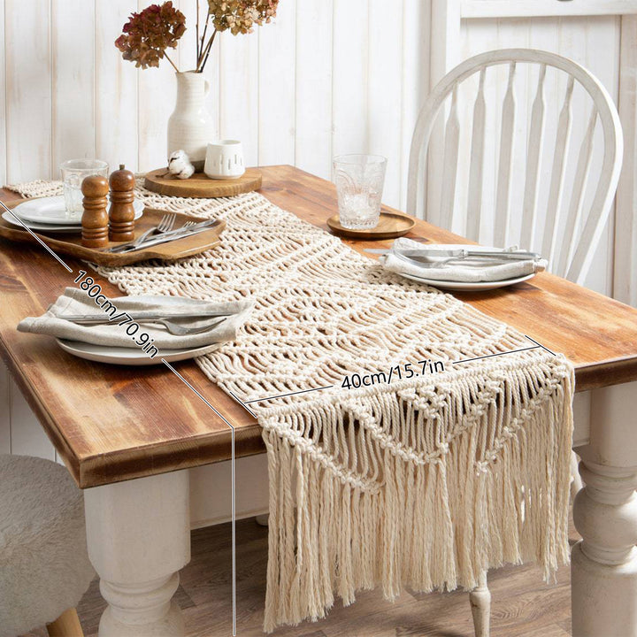 Macrame Table Runner Kalsten 1789210792