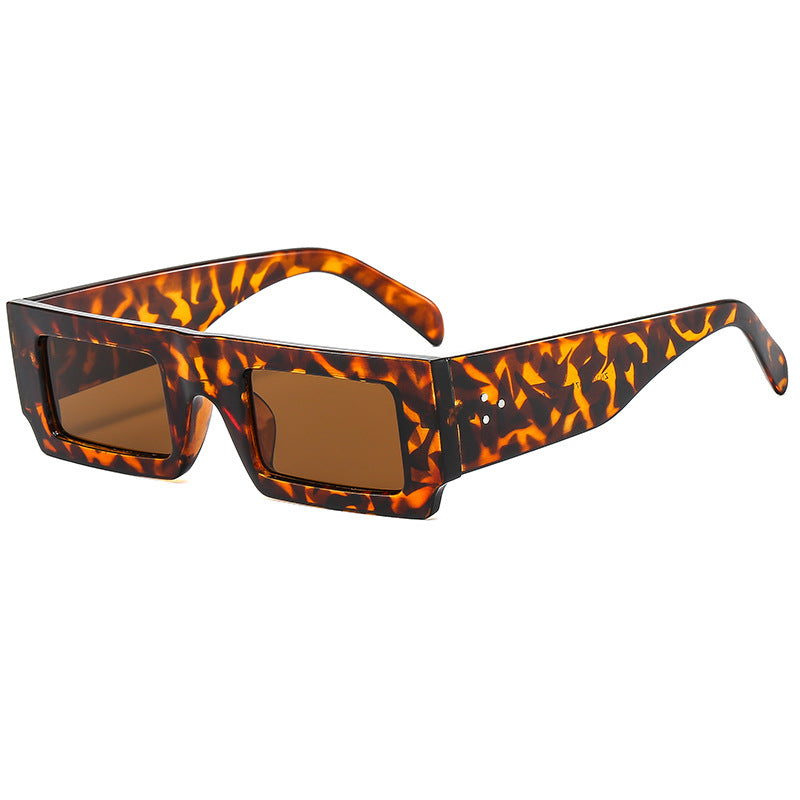 Ladies statement sunglasses with square frame and futuristic design Kalsten