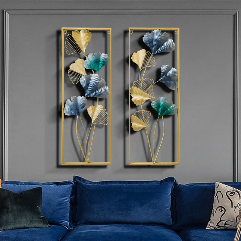 Decorative Wall Art Panel with Floral Design Kalsten