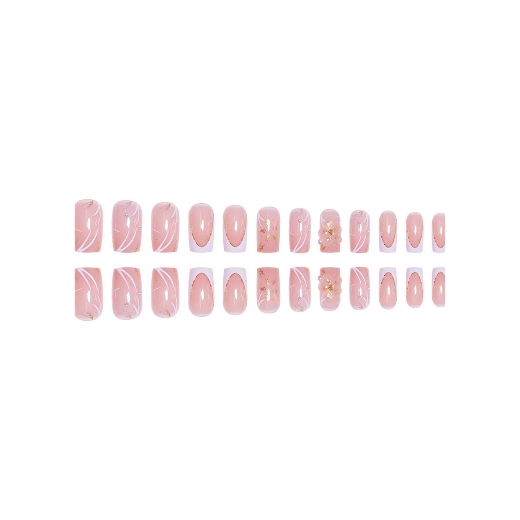 Elegant Nail Art Press-On Set Kalsten