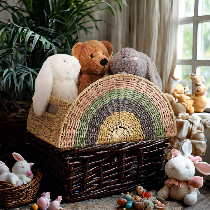 Creative storage basket in rainbow design Kalsten