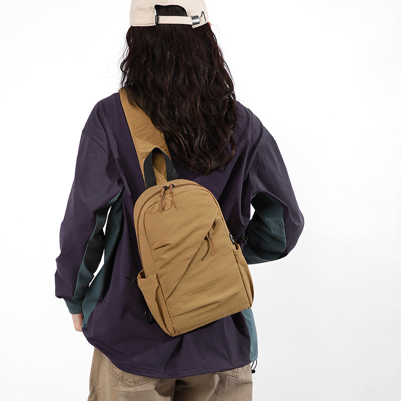 Sleek Crossbody Sling Backpack