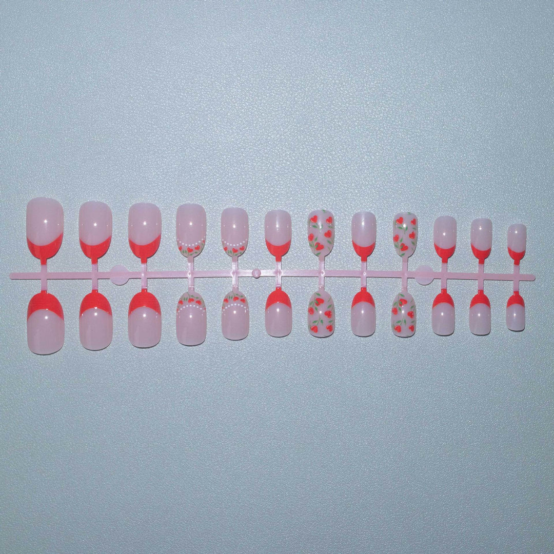 Romantic Floral Nail Art Kit