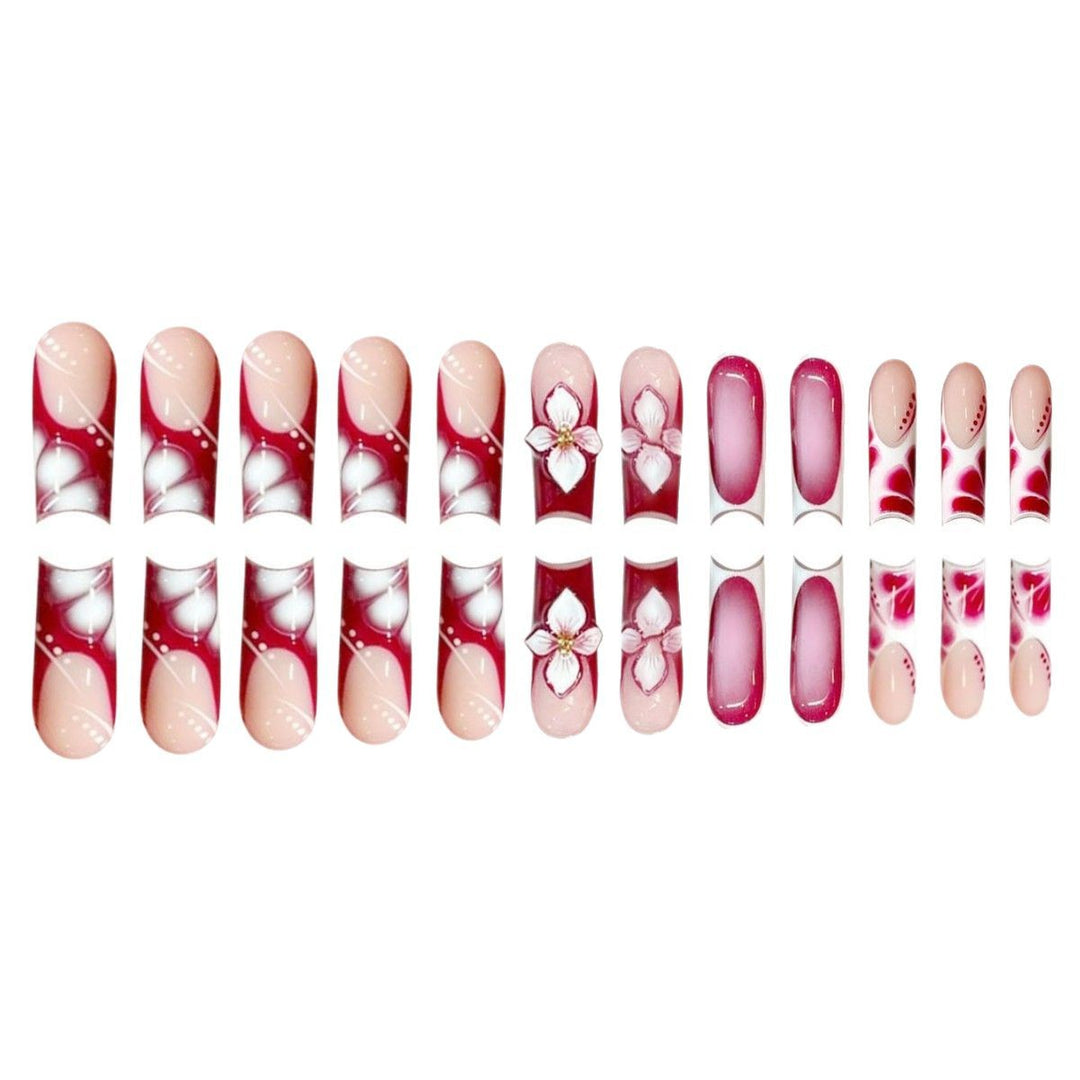 Floral Nail Art Extensions Kalsten