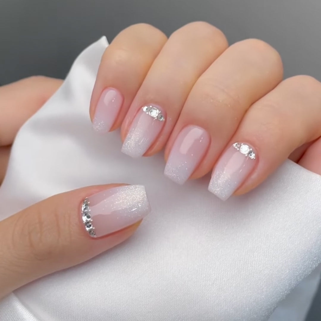 Elegant Heart-Designed Press-On Nail Tips Kalsten