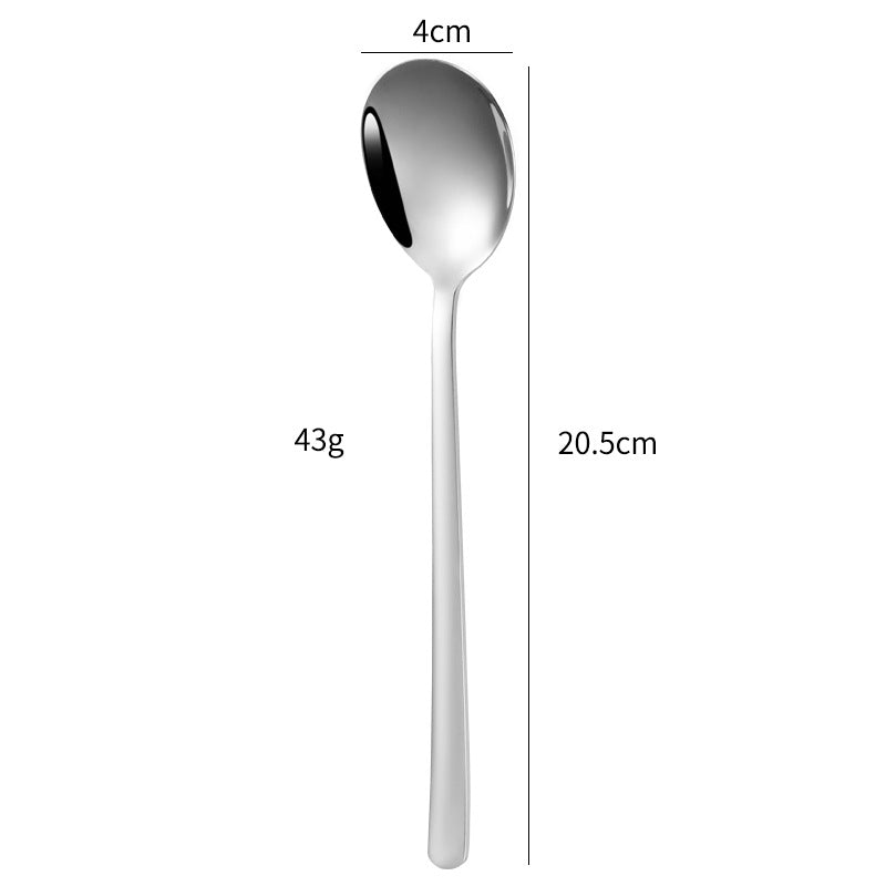 Elegant dessert spoon with luxurious golden surface Kalsten