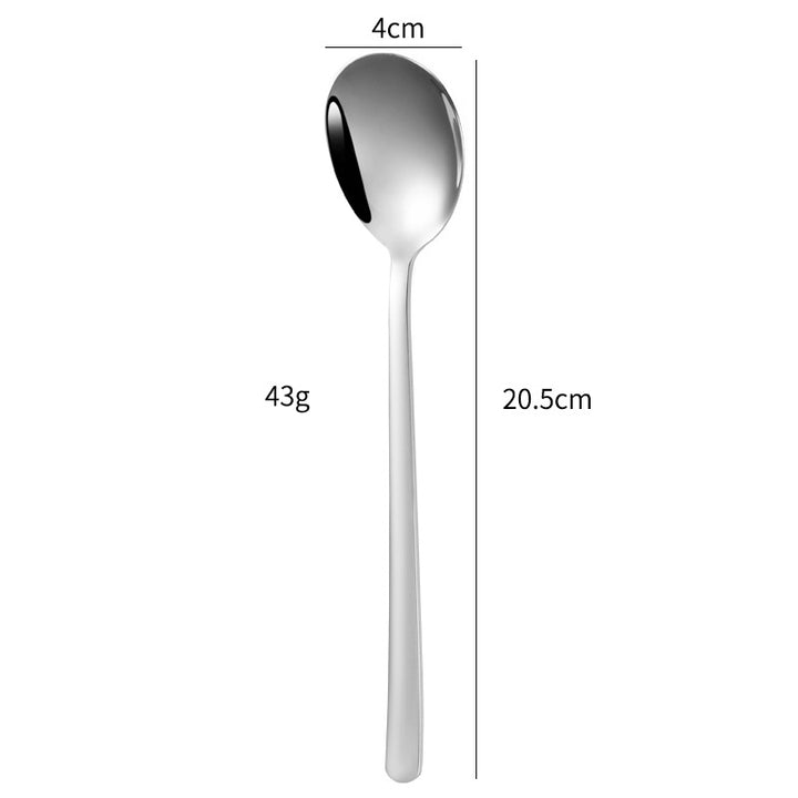 Elegant dessert spoon with luxurious golden surface Kalsten