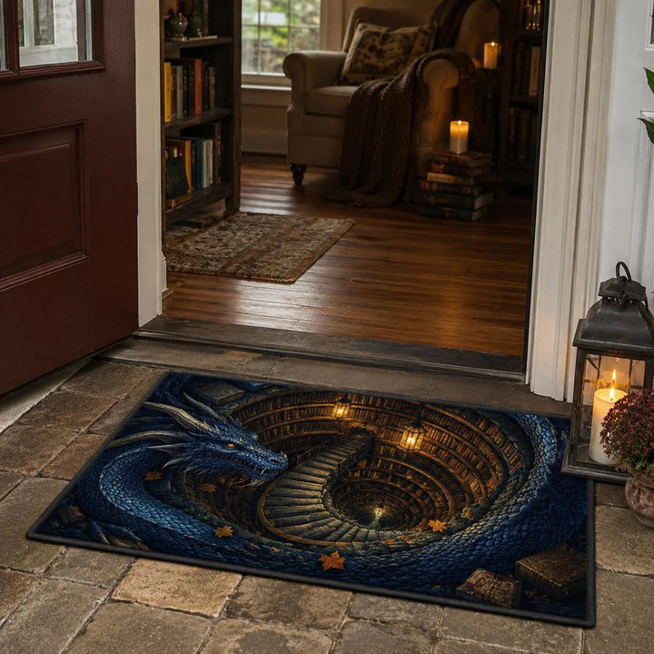 Dragon-Themed Entrance Mat