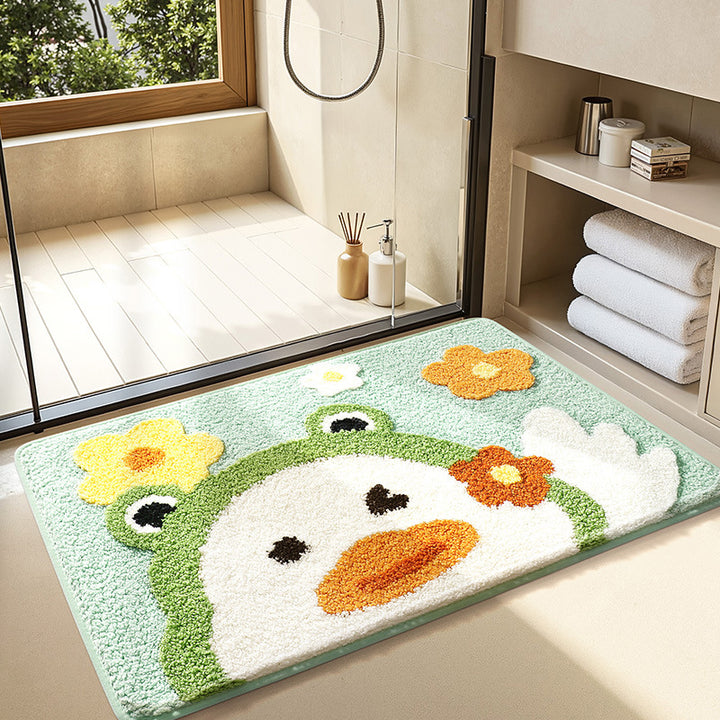 Playful Cartoon Pet Bath Mat Kalsten