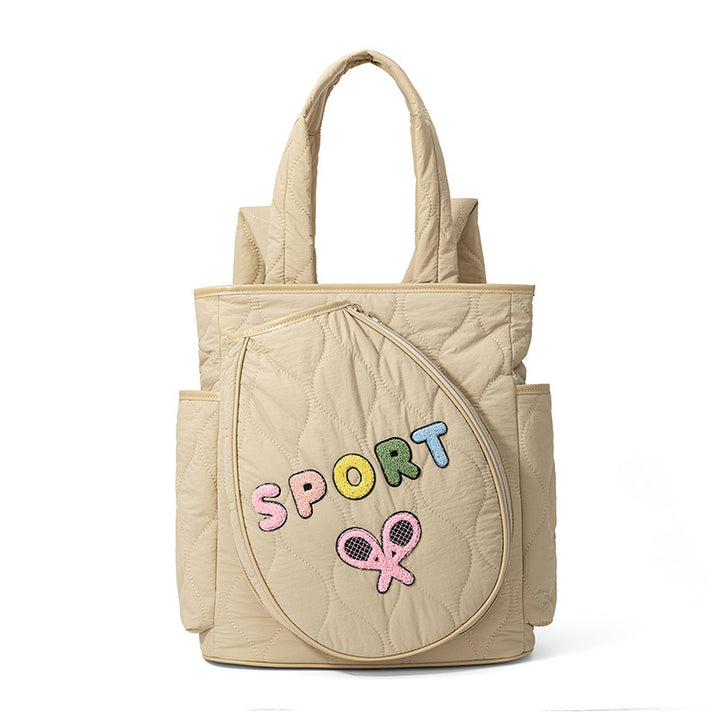 Sporty Multi-Pocket Tote Kalsten