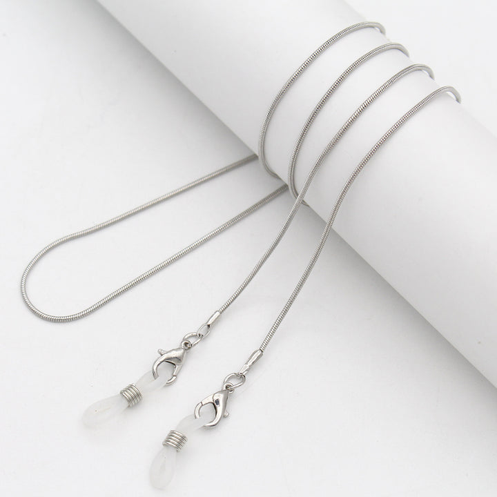 Elegant Crystal-Embellished Eyewear Chain Kalsten 1788159829