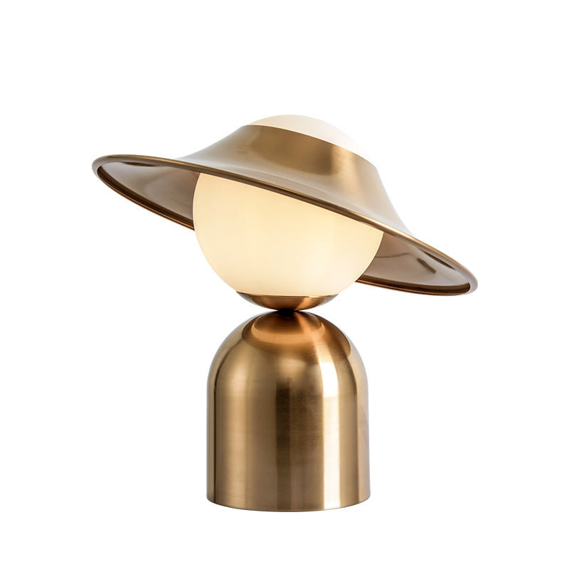 Modern Desk Lamp with Unique Shade