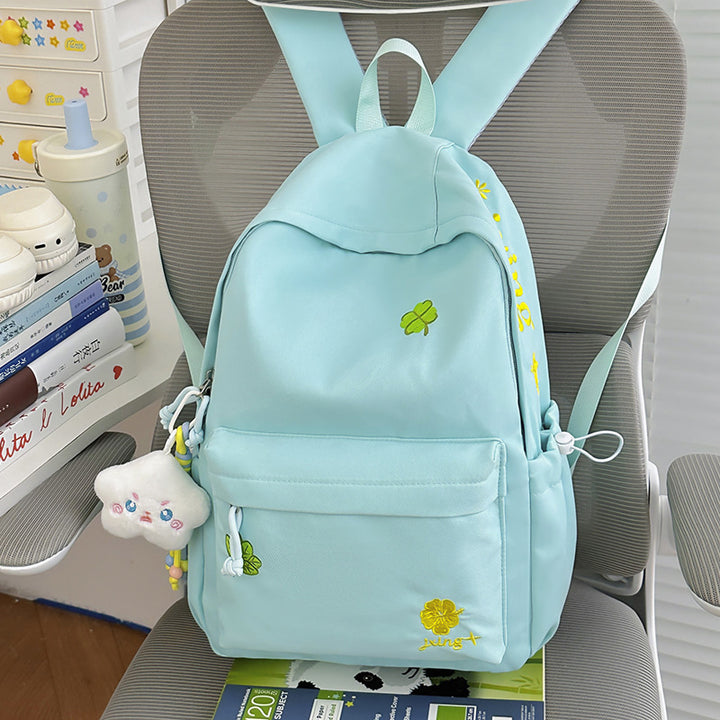 Casual Multi-Pocket Backpack with Fun Accents Kalsten