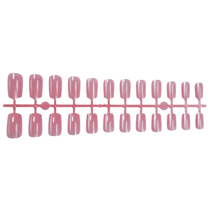 Glossy Short Press-On Nail Set