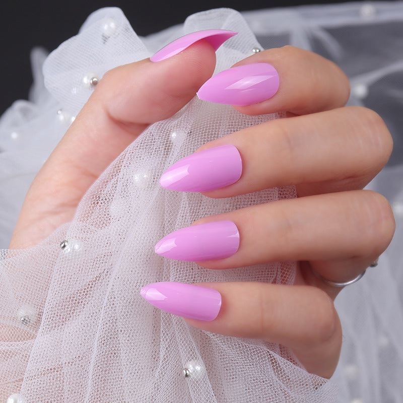 Stiletto Press-On Nails with Glossy Finish Kalsten