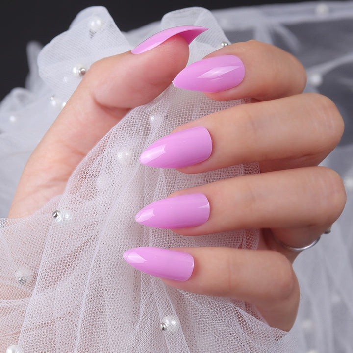 Stiletto Press-On Nails with Glossy Finish Kalsten