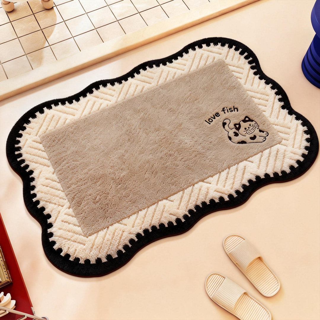 Plush Memory Foam Bath Mat