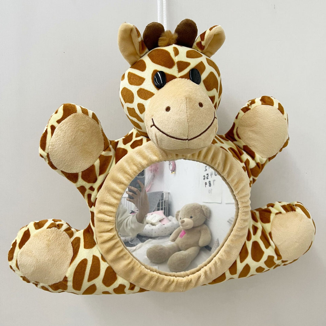 Plush Fox Decorative Wall Mirror