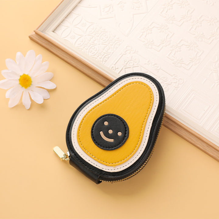 Fun Fruit-Themed Zippered Coin Purse Kalsten
