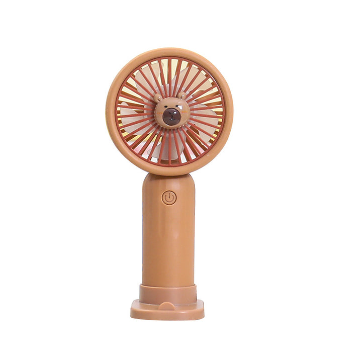 Portable hand fan with funny design and USB connection Kalsten
