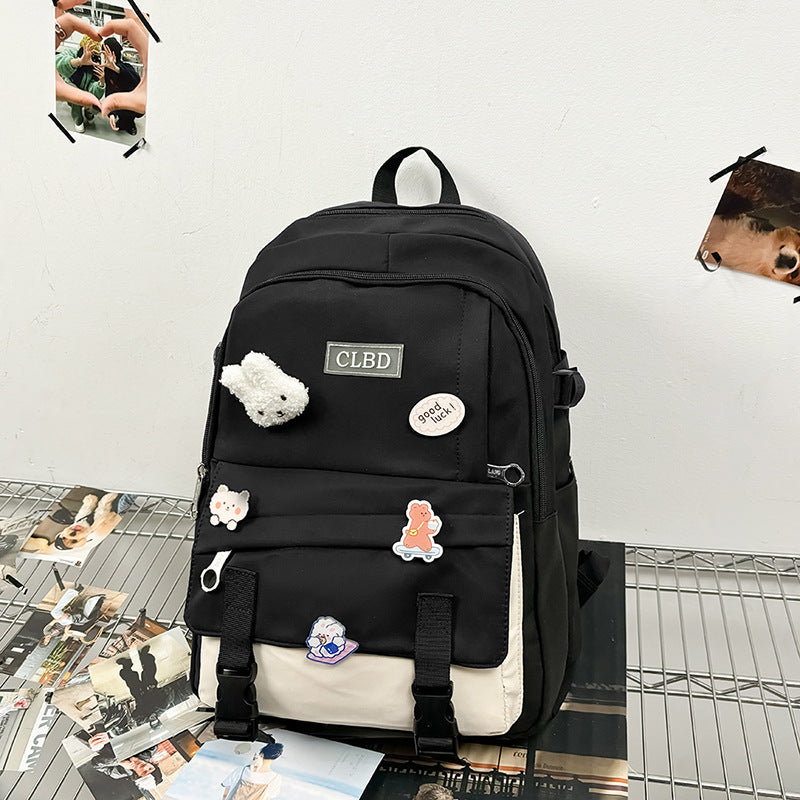 Playful Cartoon Plush Backpack