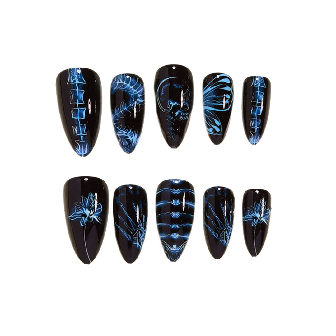 Artistic Stiletto Press-On Nail Art Set Kalsten