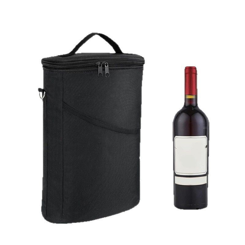 Stylish wine bag with insulated interior Kalsten